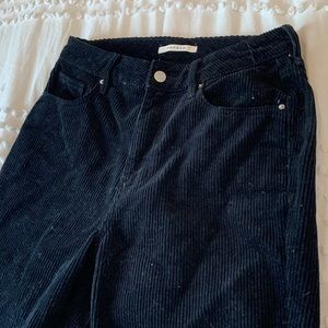 Pacsun Black Corduroy Mom Jeans
